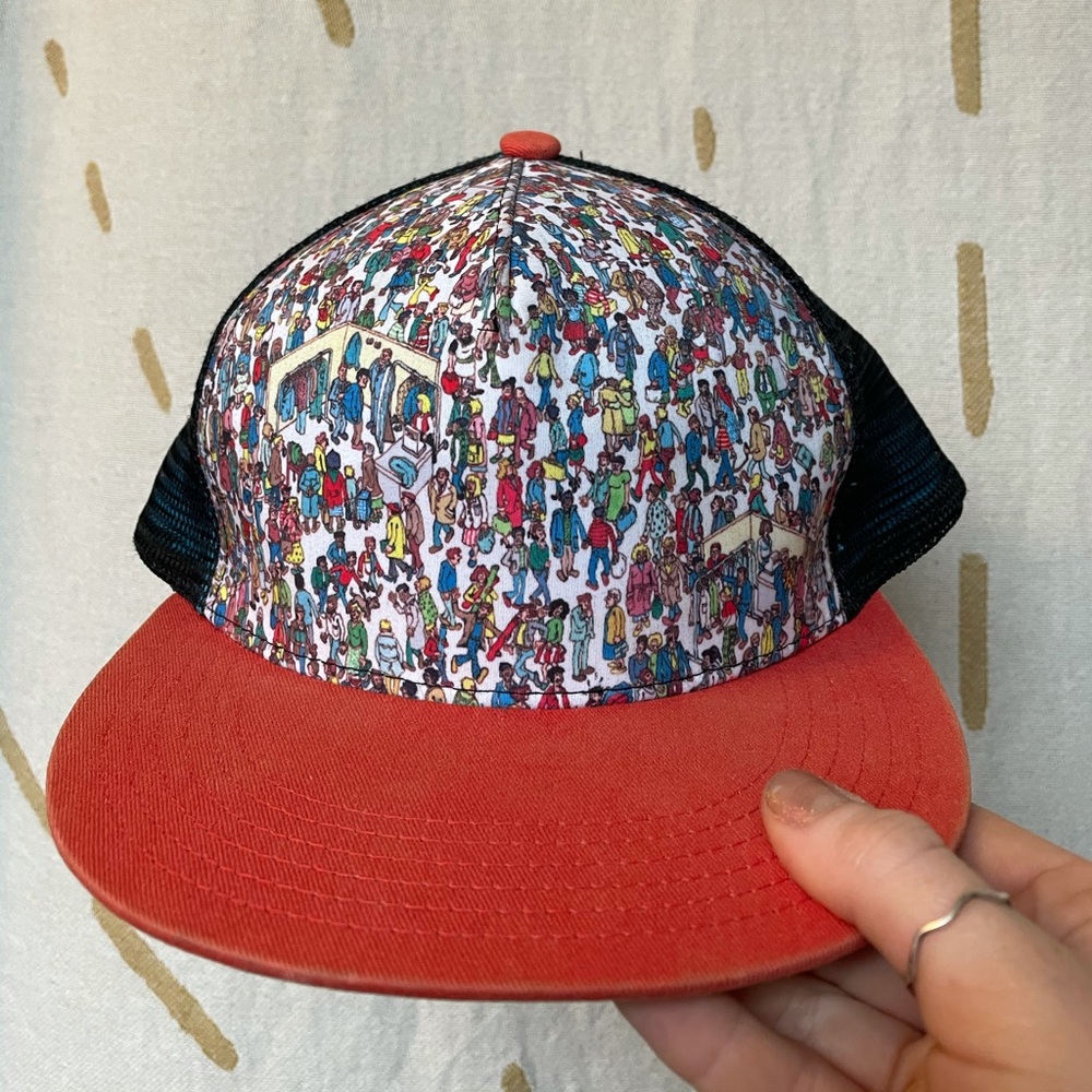Where’s Waldo trucker hat